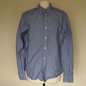 Men's Blue Gap Striped Shirt